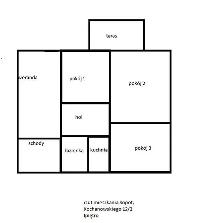 3-pokojowy Z Tarasem W Willi, 95m2 Apartment Sopot